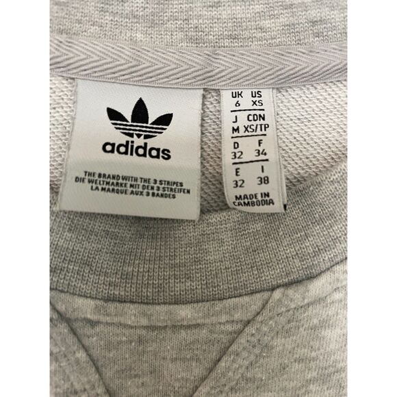 Adidas Logo Grey Sweatshirt - Picture 4 of 5